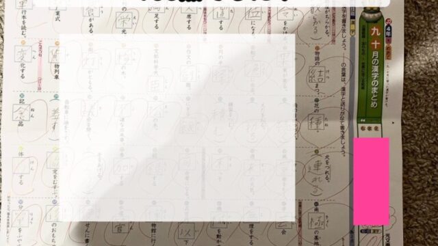 100点の漢字50問テスト
